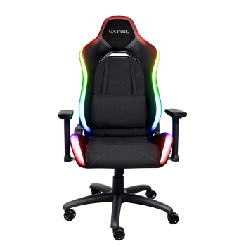 Fotel gamingowy TRUST GXT719 RUYA RGB czarne (25185)