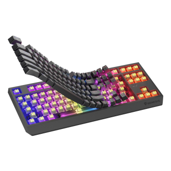 GENESIS Thor 230 TKL klawiatura Gaming USB + RF Wireless + Bluetooth QWERTY US English Czarny