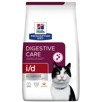HILL'S Prescription Diet Digestive Care i/d Feline z kurczakiem - sucha karma dla kota - ochrona układu pokarmowego - 1,5 kg