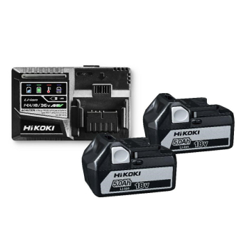 HIKOKI.AKUMULATOR 18V 5,0Ah BSL1850 2szt. +ŁADOWARKA UC18YSL3 %%%