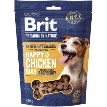 BRIT PREMIUM DOG SNACK CHICKEN WITH RASPBERRY 180g