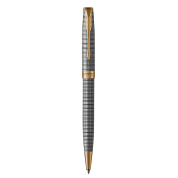 Długopis Parker Sonnet Chiselled Silver GT