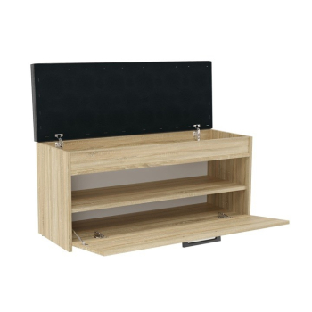 Szafka na buty ze schowkiem PARMA 100x35xH49 sonoma