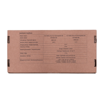 GREEN CELL OGNIWA 18650 50X AKUMULATOR 18650 LI-ION INR1865026E 3.6V 2600MAH