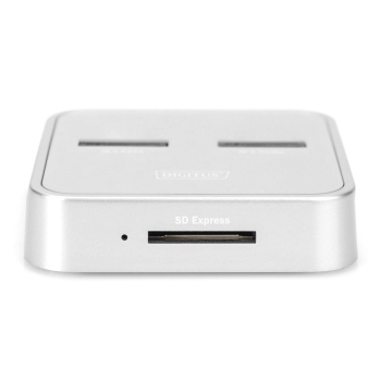 DIGITUS STACJA DOKUJĄCA DO SSD M.2 NVME + M.2 SATA Z CZYTNIKIEM KART SD EXPRESS, USB-C DA-71546