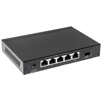 Intellinet 561174 łącza sieciowe Gigabit Ethernet (10/100/1000) Obsługa PoE Czarny