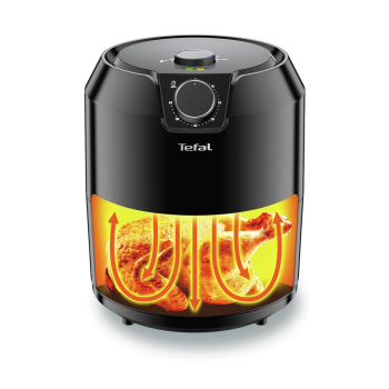 Frytownica beztłuszczowa Tefal Easy Fry Classic EY201815 (4,2 l; 1,2 kg; 1500W; kolor czarny)