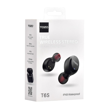 Słuchawki TWS TOZO T6S Black