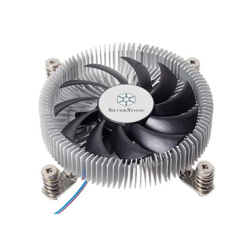 Silverstone SST-NT07-115X system chłodzenia komputerów Chipset Chlodnica/wentylator 8 cm Czarny, Metaliczny