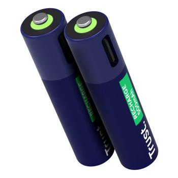 Baterie AAA Trust USB-C RECHARGEABLE BATTERIES 2P