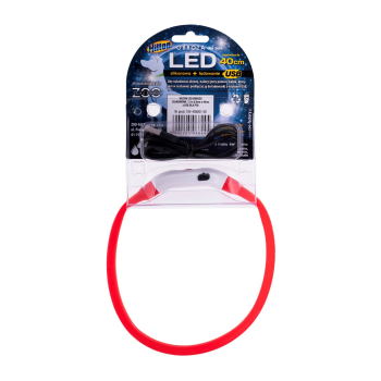 HILTON LED Obroża Silikonowa 1,4x0,8x40cm z USB dla psa