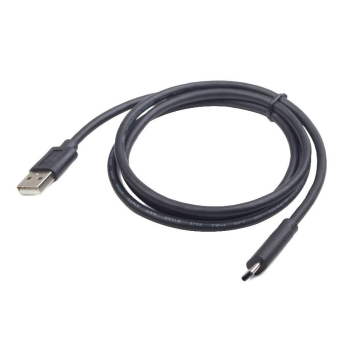 Kabel GEMBIRD CCP-USB2-AMCM-6 (USB 2.0 M - USB typu C M; 1,8m; kolor czarny)