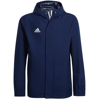 Kurtka dla dzieci adidas Entrada 22 All Weather granatowa H57511  116cm