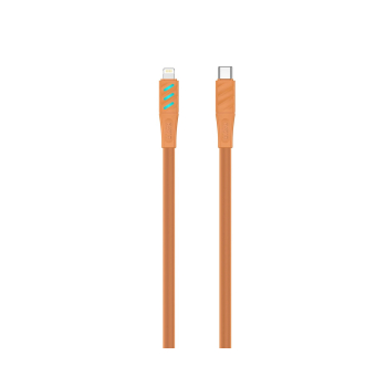 Kabel do ładowania Havit Typ C CB6255 pomarańczowy