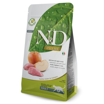FARMINA N&D Prime Boar & Apple Adult - sucha karma dla kota - 5kg