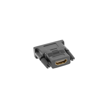 Adapter Lanberg AD-0010-BK (HDMI F - DVI-D (24+1) M; kolor czarny)