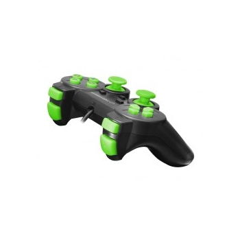 Gamepad kontroler Esperanza TROOPER EGG107G (PC, PS3; kolor czarno-zielony)