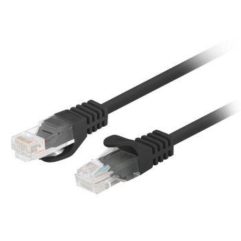 PATCHCORD KAT.6 UTP 2M CZARNY FLUKE PASSED LANBERG 10-PACK