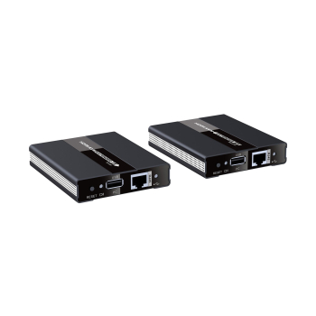 Techly IDATA HDMI-KVM60 przedłużacz KVM Nadajnik i odbiornik