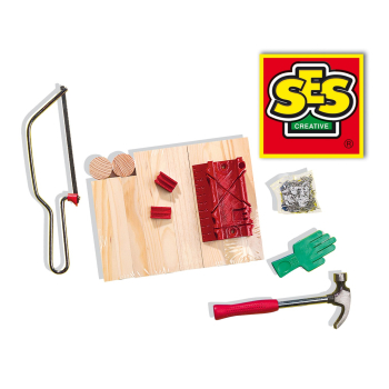 SES Creative Children's Woodwork Set de Luxe