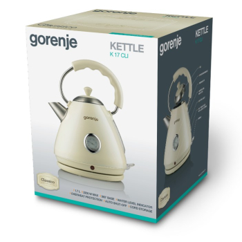 Czajnik elektryczny Gorenje K17CLI 1,7L 2200W Beżowy