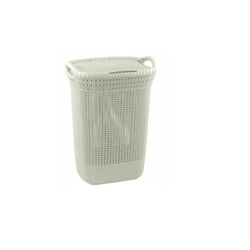 Curver Knit kosz na pranie 57 l Prostokątny Plastik Beżowy