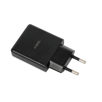 IBOX ŁADOWARKA UNIWERSALNA C-43 GAN PD30W SLIM USB A+C BLACK