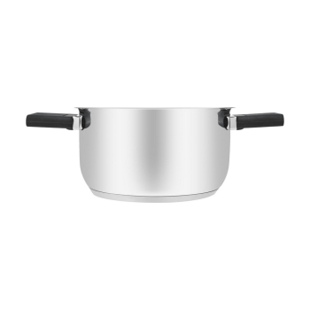 Resto Kitchenware Anser 2,5 l Okrągły Czarny, Stal nierdzewna