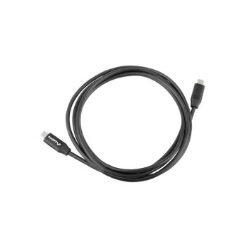 LANBERG KABEL USB-C 2.0 M/M 1M PREMIUM QC 4.0 POWER DELIVERY 60W CZARNY CA-CMCM-40CU-0010-BK