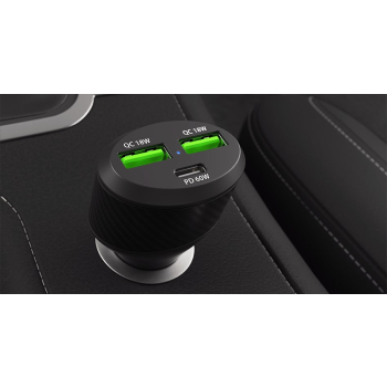 NATEC ŁADOWARKA SAMOCHODOWA CONEY 2X USB 1X USB-C PD 3.0 84W QC3.0 NUC-1981