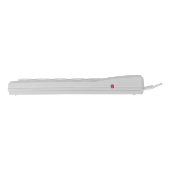 Listwa przeciwprzepięciowa Activejet 5gn/5m/cz (10A; 2300W) 5m; kolor szary