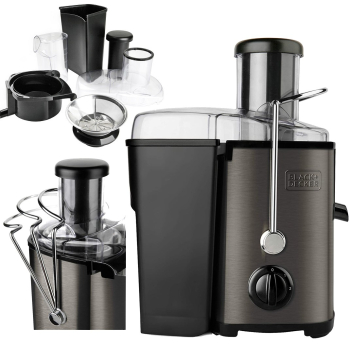 Sokowirówka Black+Decker BXJE600E (600W; czarny)