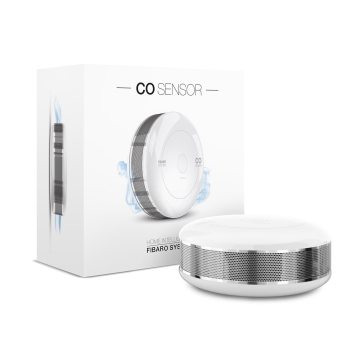 FIBARO Czujnik tlenku węgla  CO Sensor  FGCD-001 (wewnętrzny; Z-Wave; kolor biały)