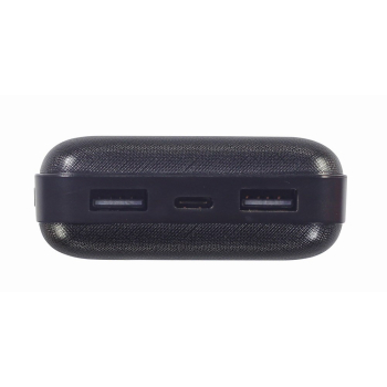 GEMBIRD POWERBANK 20000 MAH 2X USB, CZARNY