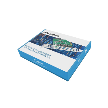 LANBERG KARTA PCI-E X1 -> 4X USB-A 3.1 GEN1 ŚLEDŹ LOW PROFILE PCE-US3-004