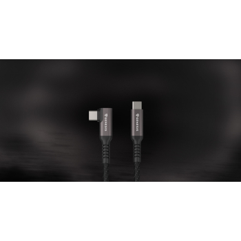 GENESIS NVC-2219 kabel USB USB 3.2 Gen 2 (3.1 Gen 2) 5 m USB C Czarny, Szary