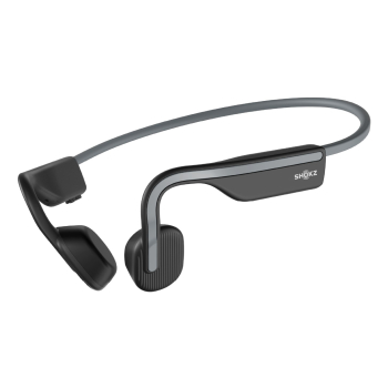 Słuchawki bezprzewodowe kostne Shokz OpenMove USB-C szare