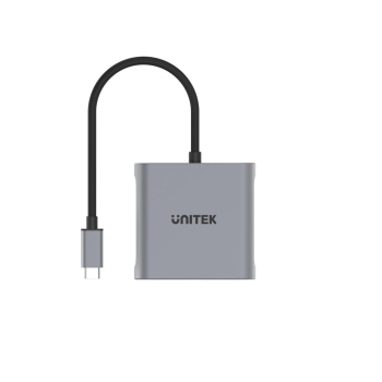 UNITEK ADAPTER USB-C - 2X HDMI 4K MST (M/F)