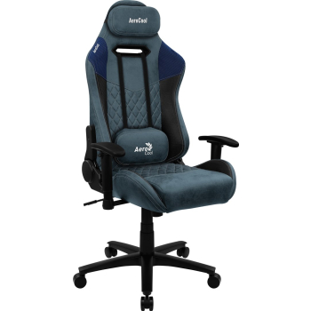 Fotel gamingowy Aerocool AC-280 DUKE AEROAC-280DUKE-BK/BL (kolor niebieski)