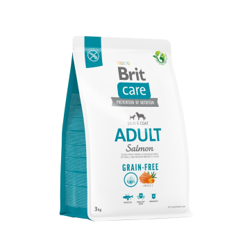 BRIT Care Grain-Free Adult Salmon - sucha karma dla psa - 3 kg