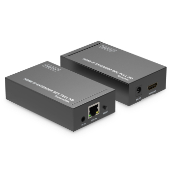 Digitus Zestaw extendera HDMI IP, Full HD