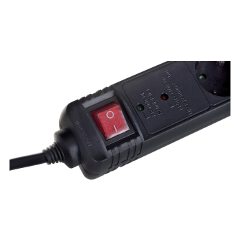 Listwa zasilająca ENERGENIE SPG5-C-10 (5 x VDE; 3m; kolor czarny)