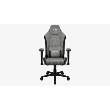 Fotel AEROCOOL CROWN AeroSuede Stone Grey