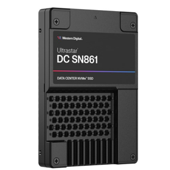 Dysk SSD SanDisk (Western Digital) SN861 3.84TB U.2 NVMe Gen5 SDS6BA138PSP9X3 (DWPD 1) ISE