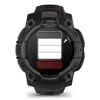 Zegarek sportowy Garmin Instinct 3 AMOLED 45mm Czarny