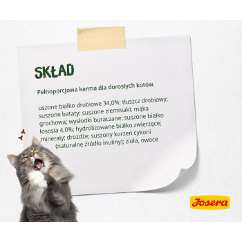 JOSERA NatureCat - sucha karma dla kota - 2kg