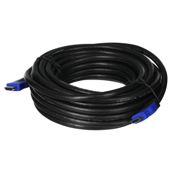 Kabel Lanberg CA-HDMI-20CU-0100-BK (HDMI M - HDMI M; 10m; kolor czarny)
