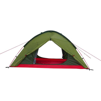 Namiot High Peak Woodpecker 3 zielono-czerwony 3-osobowy 10194