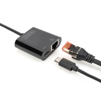 Digitus Adapter USB Type-C™ Gigabit Ethernet z obsługą Power Delivery