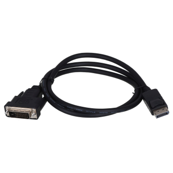Kabel GEMBIRD CC-DPM-DVIM-1M (DisplayPort M - DVI-D M; 1m; kolor czarny)